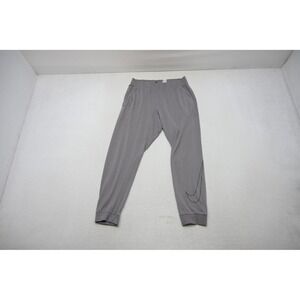 Nike Joggers Mens Medium Grey Dri-FIT Graphic Training Taper Sweat Pants